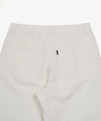 TOFFEE SL01 Summer Denim Wide Pants (Off White) T3S-LDWPTOW Details for TOFFEE SL01 Summer Denim Wide Pants (Off White) T3S-LDWPTOW