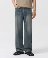 TOFFEE SL01 Summer Denim Wide Pants (Vintage Blue) T4S-LDWPTVB TOFFEE SL01 Summer Denim Wide Pants (Vintage Blue) T4S-LDWPTVB