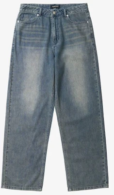 TOFFEE SL01 Summer Denim Wide Pants (Vintage Blue) T4S-LDWPTVB Order TOFFEE SL01 Summer Denim Wide Pants (Vintage Blue) T4S-LDWPTVB