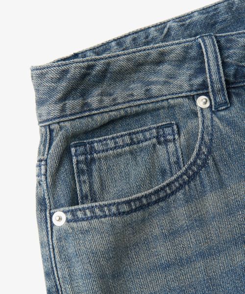 Purchase TOFFEE SL01 Summer Denim Wide Pants (Vintage Blue) T4S-LDWPTVB