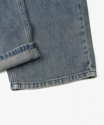 TOFFEE SL01 Summer Denim Wide Pants (Vintage Blue) T4S-LDWPTVB Sizing TOFFEE SL01 Summer Denim Wide Pants (Vintage Blue) T4S-LDWPTVB