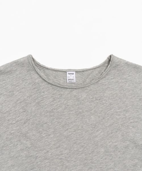 Lookbook Toffee VTG Slub Round Neck Long Sleeve (Melange Grey) T6S-VSRNLS18MG