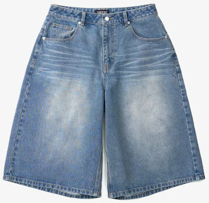 TOFFEE Washed Bermuda Denim Pants (Blue) T4S-WBDPT227BL Order TOFFEE Washed Bermuda Denim Pants (Blue) T4S-WBDPT227BL