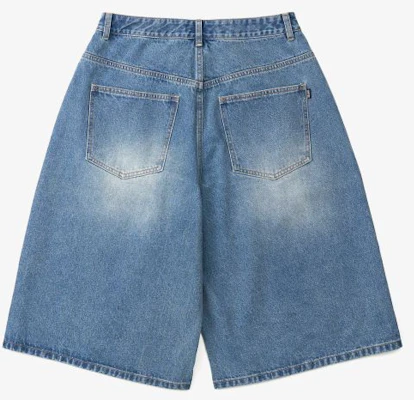 TOFFEE Washed Bermuda Denim Pants (Blue) T4S-WBDPT227BL Lookbook TOFFEE Washed Bermuda Denim Pants (Blue) T4S-WBDPT227BL