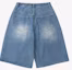 Lookbook TOFFEE Washed Bermuda Denim Pants (Blue) T4S-WBDPT227BL