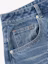 Shop TOFFEE Washed Bermuda Denim Pants (Blue) T4S-WBDPT227BL