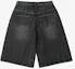 Lookbook TOFFEE Washed Bermuda Denim Pants (Grey) T4S-WBDPT227GY