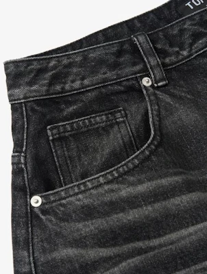 TOFFEE Washed Bermuda Denim Pants (Grey) T4S-WBDPT227GY Shop TOFFEE Washed Bermuda Denim Pants (Grey) T4S-WBDPT227GY