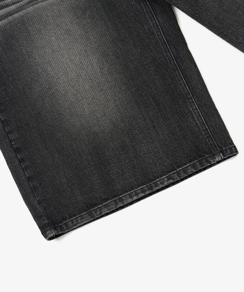Details for TOFFEE Washed Bermuda Denim Pants (Grey) T4S-WBDPT227GY