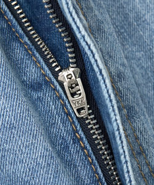 Details for TOFFEE Washed Half Denim Pants (Light Blue) T4S-WHDPT218LB