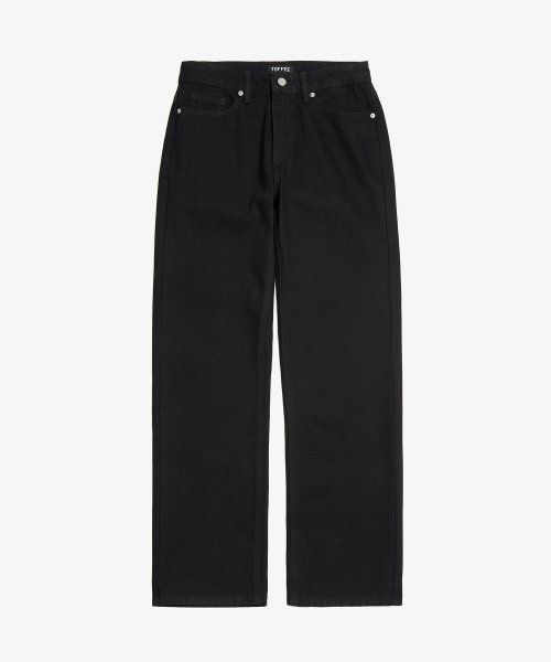 Order Toffee Wide Denim Pants (Black) TAS-WDDPBK