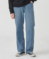 Toffee Wide Denim Pants (Light Blue) TAS-WDDPLB Toffee Wide Denim Pants (Light Blue) TAS-WDDPLB