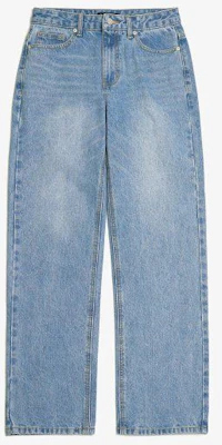 Toffee Wide Denim Pants (Light Blue) TAS-WDDPLB Order Toffee Wide Denim Pants (Light Blue) TAS-WDDPLB