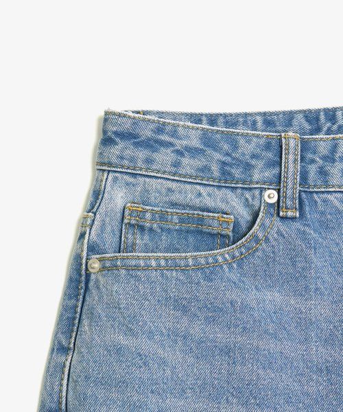 Purchase Toffee Wide Denim Pants (Light Blue) TAS-WDDPLB