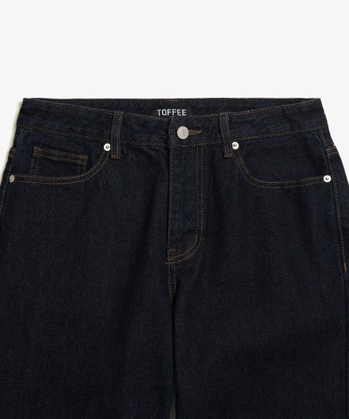 Lookbook Toffee Wide Denim Pants (R. Indigo) TAS-WDDPRI