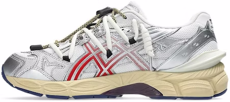 TOGA x ASICS Gel Cumulus 16 TG 'White Red Pure Silver' 1203B115-100 TOGA x ASICS Gel Cumulus 16 TG 'White Red Pure Silver' 1203B115-100