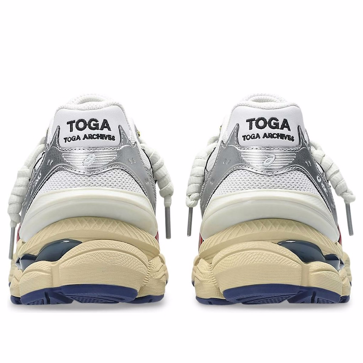 TOGA x ASICS Gel Cumulus 16 TG 'White Red Pure Silver'