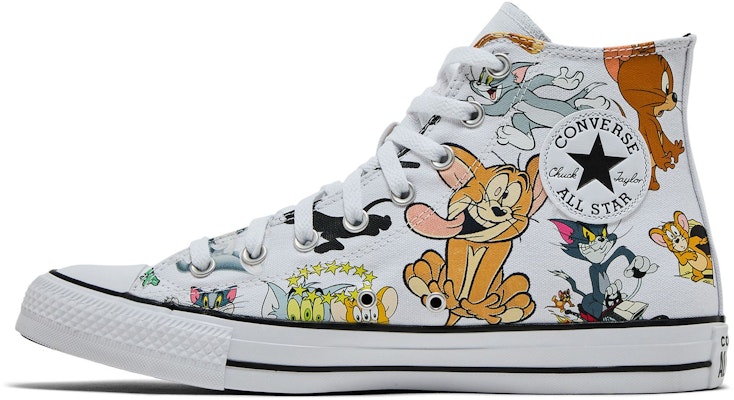 Tom & Jerry x Converse Chuck Taylor All Star High 'Estampado Completo' A15112C Lookbook Tom & Jerry x Converse Chuck Taylor All Star High 'Estampado Completo' A15112C
