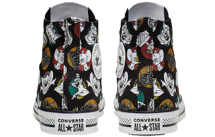 Tom & Jerry Converse Chuck Taylor All Star High 'Black' 圖 3
