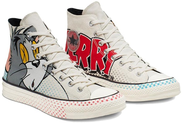 猫和老鼠 x Converse Chuck 70 高帮「米色」 165734C Lookbook 猫和老鼠 x Converse Chuck 70 高帮「米色」 165734C