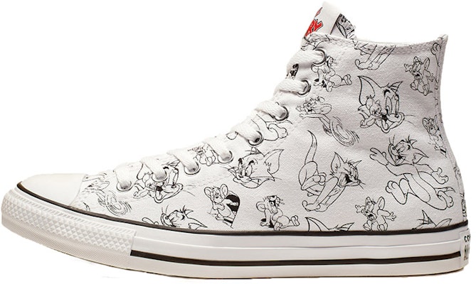 Tom and Jerry x Converse Chuck Taylor All Star High 'White' 165736C Buy Tom and Jerry x Converse Chuck Taylor All Star High 'White' 165736C