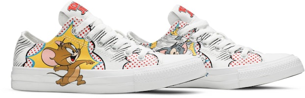 톰과 제리 x 컨버스 척 테일러 올스타 로우 '카툰' 165732C Cheap 톰과 제리 x 컨버스 척 테일러 올스타 로우 '카툰' 165732C