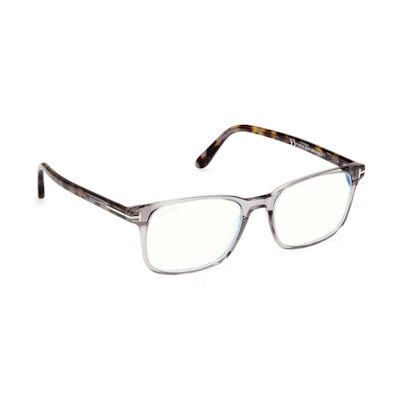 Tom Ford 【Adjustable Prescription】TF Simple Letter Logo Square Frame Optical Glasses for Men FT5831B020
