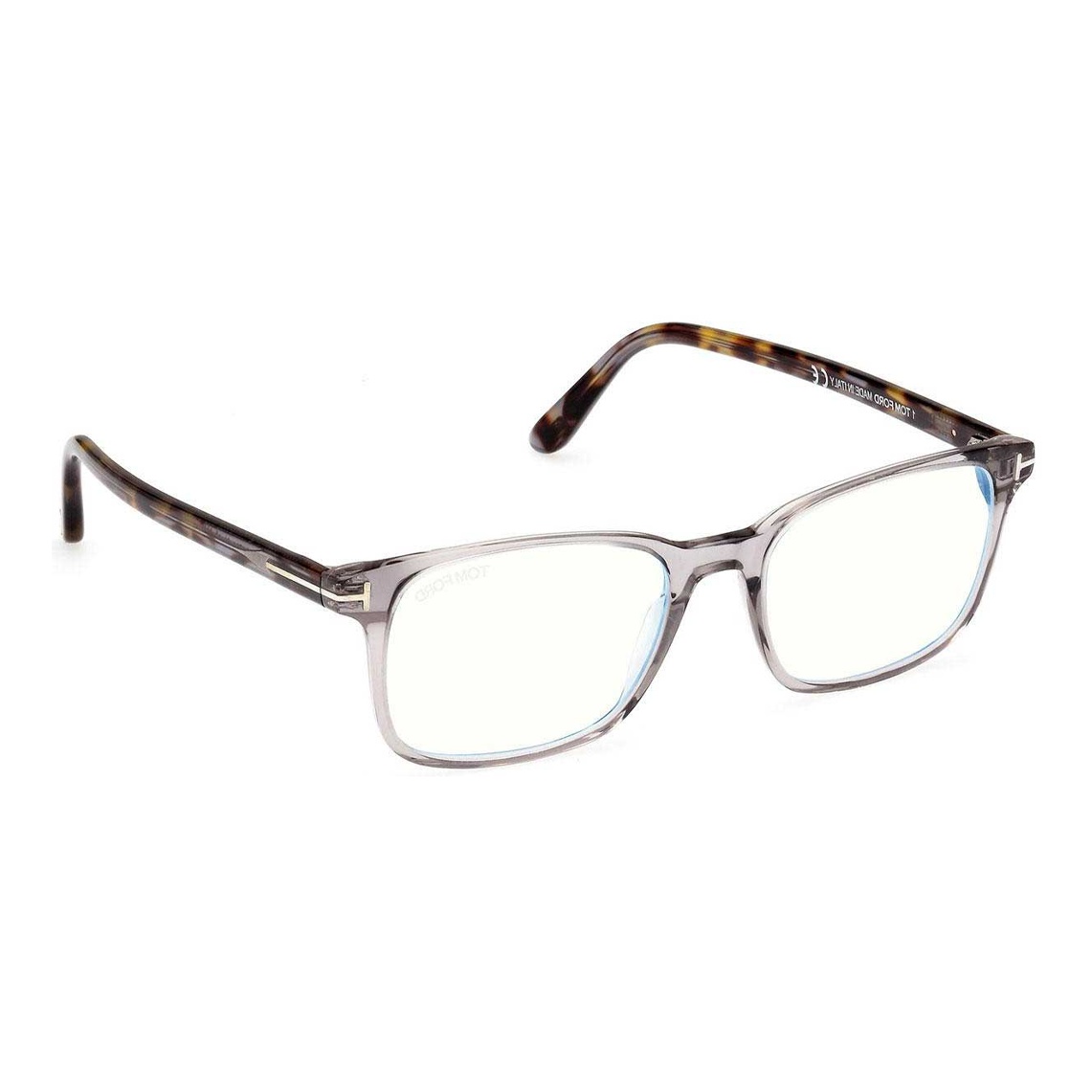 Tom Ford 【Adjustable Prescription】TF Simple Letter Logo Square Frame Optical Glasses for Men FT5831B020 圖 2
