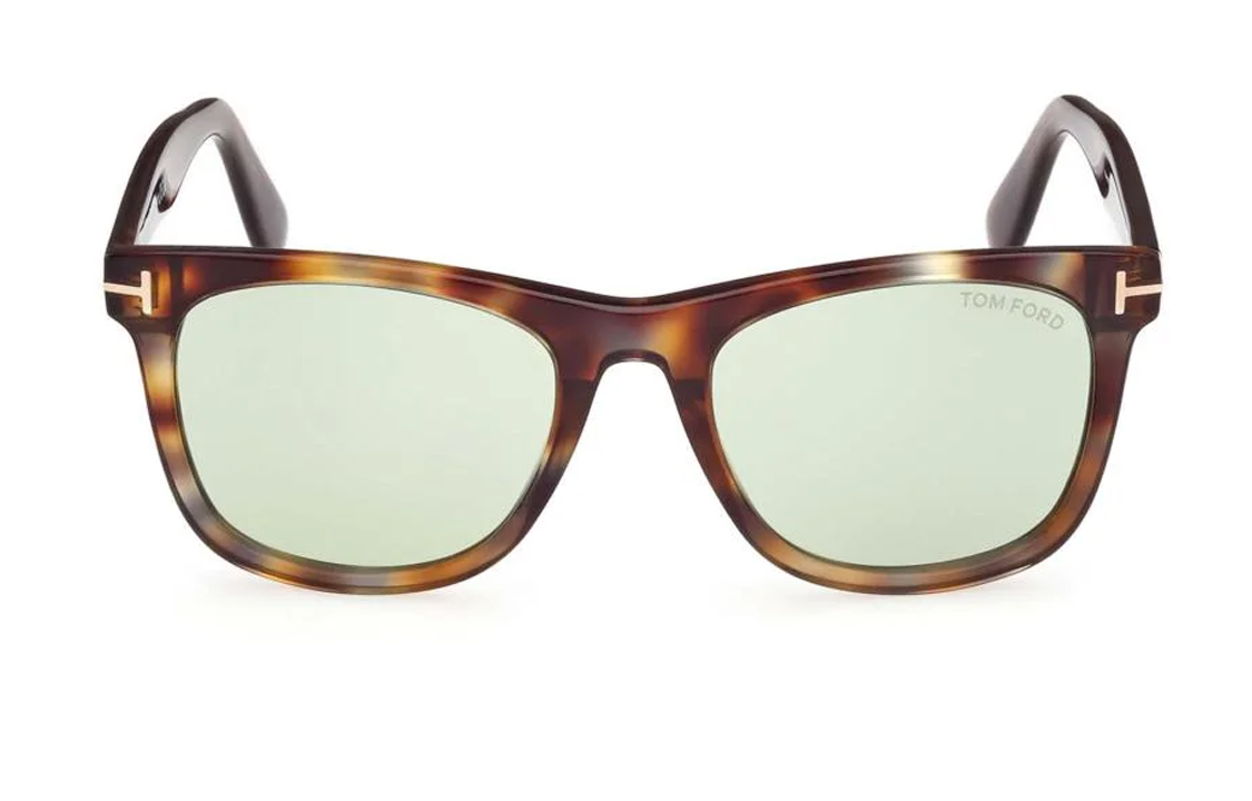 TOM FORD  Irregular Acetate Sunglasses with Logo - Tortoiseshell. FT10995256N 圖 3
