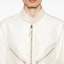 Details for TOM FORD Chaqueta Bomber Slim Fit Blanca Marfil con Cremallera y Cuello Alto. OBS027FMW027S24