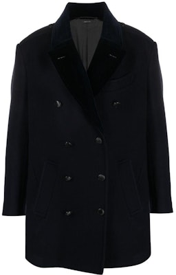 汤姆福特 双排扣宽松版长款大衣 深夜蓝 OPR003FMW020F23-HB781 Order 汤姆福特 双排扣宽松版长款大衣 深夜蓝 OPR003FMW020F23-HB781
