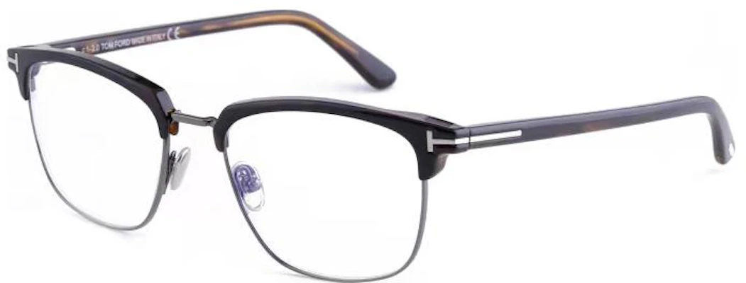 Tom Ford Kacamata Optik Browline Unisex TF Hitam Metal Acetate Adjustable. TF5683-B-052 Order Tom Ford Kacamata Optik Browline Unisex TF Hitam Metal Acetate Adjustable. TF5683-B-052