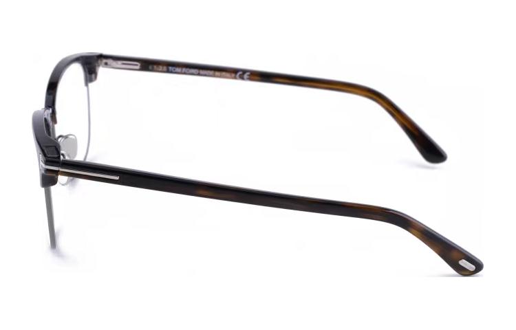 Tom Ford Adjustable Prescription TF Black Metal Acetate Browline Optical Glasses Unisex TF5683-B-052 圖 3