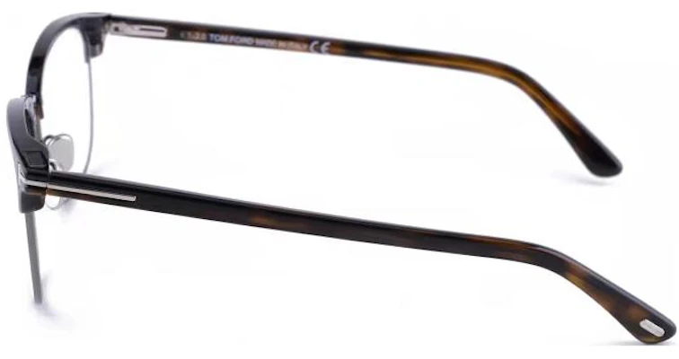 Tom Ford Kacamata Optik Browline Unisex TF Hitam Metal Acetate Adjustable. TF5683-B-052 Lookbook Tom Ford Kacamata Optik Browline Unisex TF Hitam Metal Acetate Adjustable. TF5683-B-052
