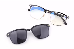 Order Gafas Ópticas Rectangulares Tom Ford Unisex Negro Ajustables con Montura Metálica. TF5683B-001