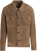TOM FORD Beige Single-Breasted Button Long-Sleeve Jacket LJS001LMS003S23JB500 TOM FORD Beige Single-Breasted Button Long-Sleeve Jacket LJS001LMS003S23JB500