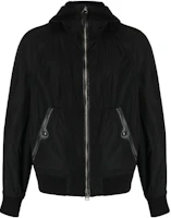 TOM FORD Black Solid Zip Hoodie Jacket Long Sleeve ORS002FMN015F23 TOM FORD Black Solid Zip Hoodie Jacket Long Sleeve ORS002FMN015F23