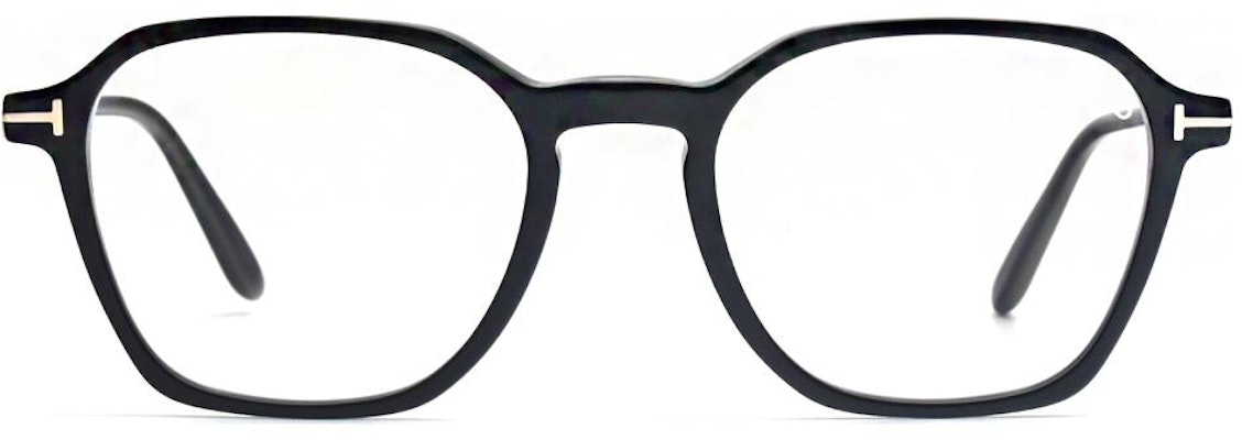 TOM FORD 全框板材方框光學眼鏡 男女皆宜 黑色 FT5804001 Lookbook TOM FORD 全框板材方框光學眼鏡 男女皆宜 黑色 FT5804001