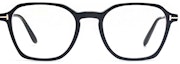 Lookbook TOM FORD 全框板材方框光學眼鏡 男女皆宜 黑色 FT5804001