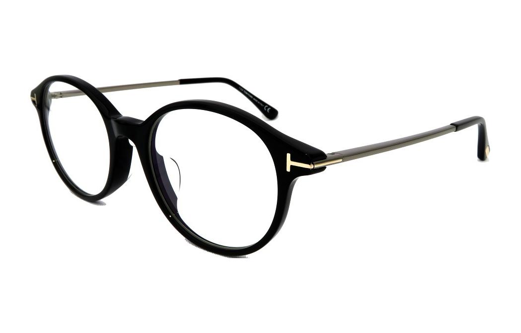 Details for TOM FORD 全框金屬圓形眼鏡 黑色光學框 男女適用款式 tf5554fb001