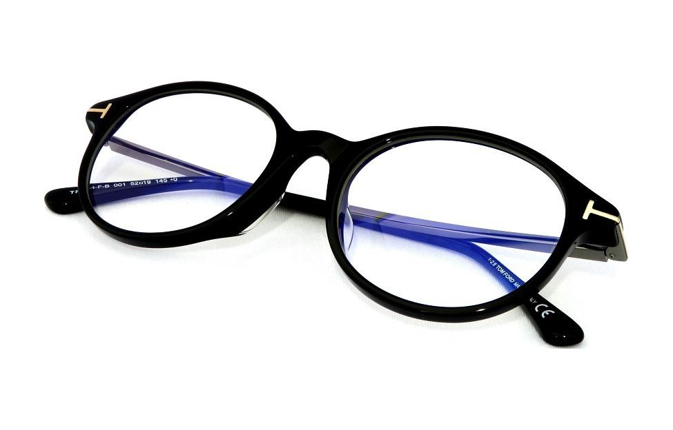 Cheap TOM FORD 全框金屬圓形眼鏡 黑色光學框 男女適用款式 tf5554fb001