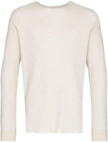 TOM FORD FW22 Solid Color Crewneck Pullover Sweatshirt Men’s Off-White TFJ972BA229N21 TOM FORD FW22 Solid Color Crewneck Pullover Sweatshirt Men’s Off-White TFJ972BA229N21
