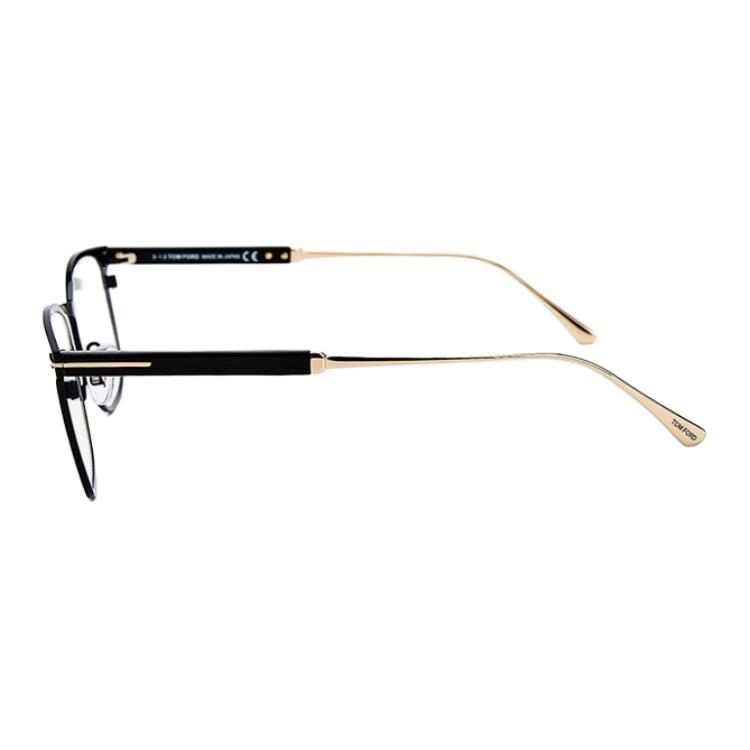 TOM FORD Gold Titanium Irregular Optical Glasses Unisex Couple Design TF5483-001 圖 4