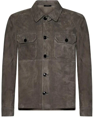 TOM FORD Jaket Kasual Abu Muda dengan Desain Colorblock LJS001LMS003S23IG616 Buy TOM FORD Jaket Kasual Abu Muda dengan Desain Colorblock LJS001LMS003S23IG616