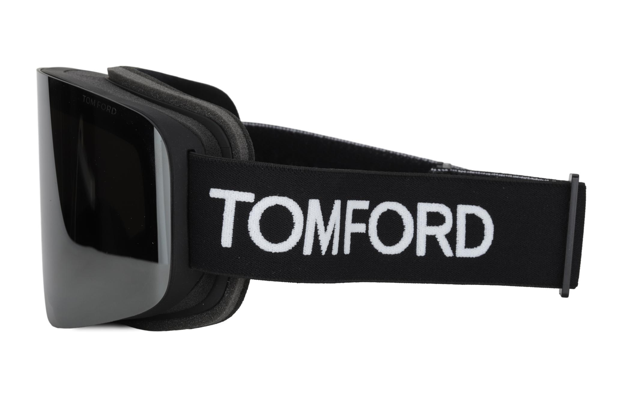 TOM FORD Magnetic Lens Interchangeable Irregular Glasses Unisex Black. TF1124-01C 圖 4