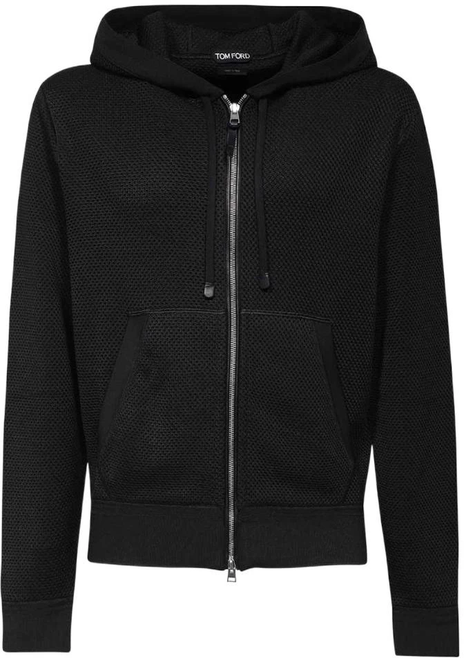 tom-ford-mens-black-solid-color-zip-up-hoodie-jacket-kdl-003-ymv-003-s23-lb-999