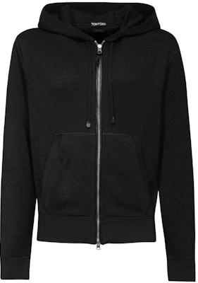 TOM FORD Lelaki Jaket Hoodie Zip-Up Warna Hitam Solid KDL003YMV003S23-LB999 Buy TOM FORD Lelaki Jaket Hoodie Zip-Up Warna Hitam Solid KDL003YMV003S23-LB999