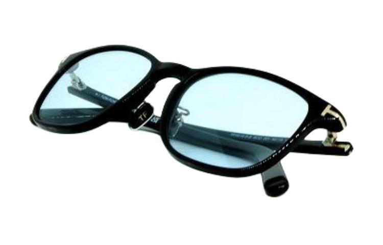 Details for TOM FORD 橢圓形太陽眼鏡 男女適用 黑色款 字母細節 TF5918DB001BLUE