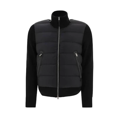 TOM FORD Quilted Puffer Jacket High-Neck Black for Men KZY001YMW011-LB999