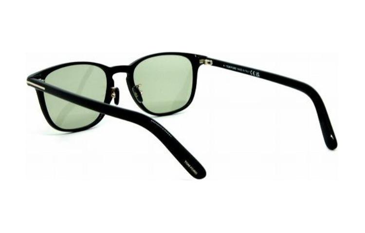 Purchase TOM FORD 長方形黑色墨鏡 男女皆宜 情侶款 帶字母鏡腳 TF5918DB001MG